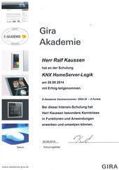 Schulung für: KNX HomeServer-Logik